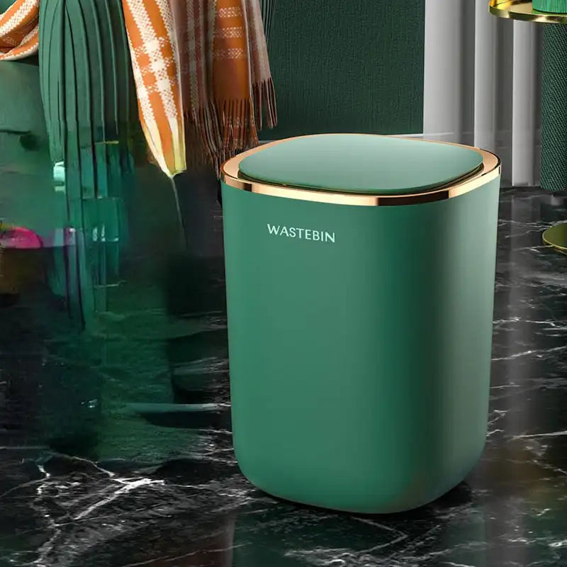 Lixeira Luxo Automática para Banheiro e Cozinha