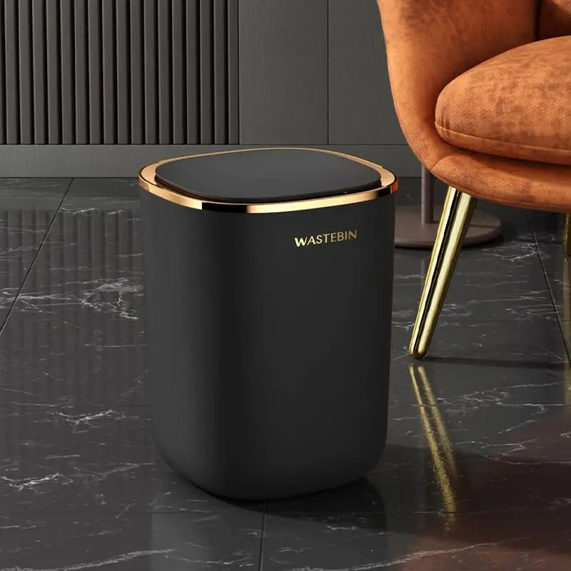 Lixeira Luxo Automática para Banheiro e Cozinha